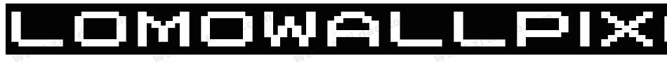 LomoWallPixel LT Std 50字体转换